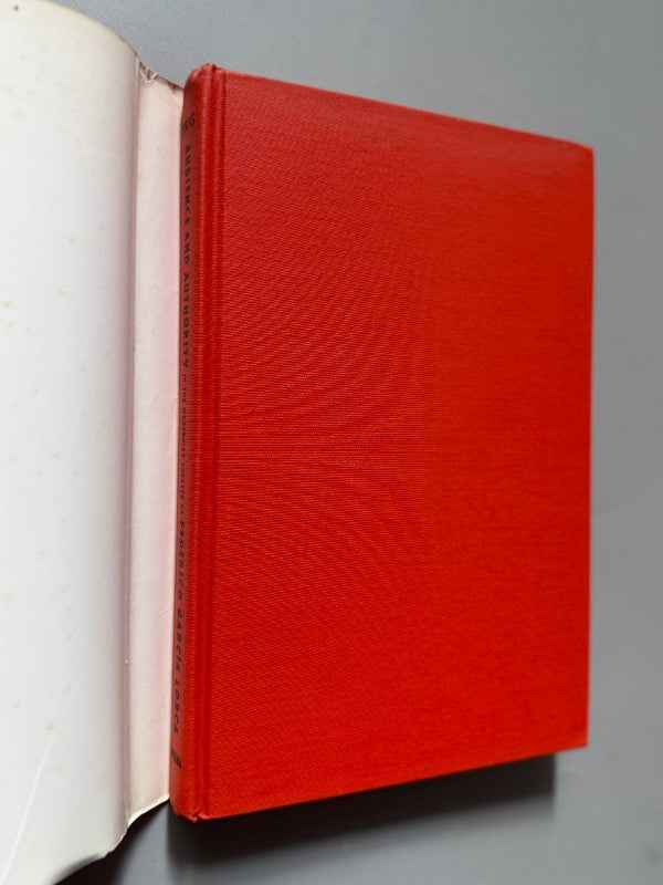 Audience and authority in the modernist theater of Federico García Lorca, C. Christopher Soufas 1996