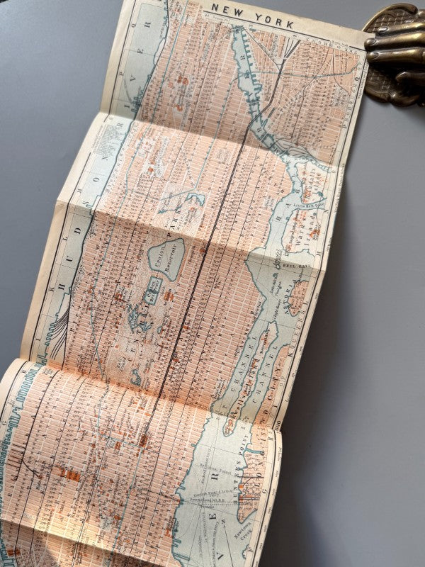 Baedeker Etats-Units avec une excursion au Mexique, Karl Baedeker - Karl Baedeker Éditeur, 1905