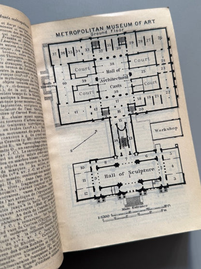 Baedeker Etats-Units avec une excursion au Mexique, Karl Baedeker - Karl Baedeker Éditeur, 1905