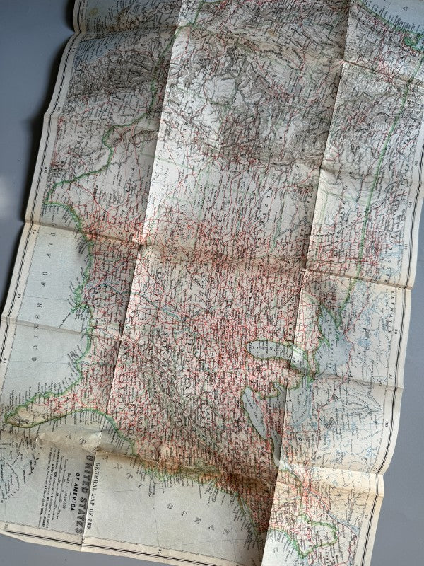 Baedeker Etats-Units avec une excursion au Mexique, Karl Baedeker - Karl Baedeker Éditeur, 1905