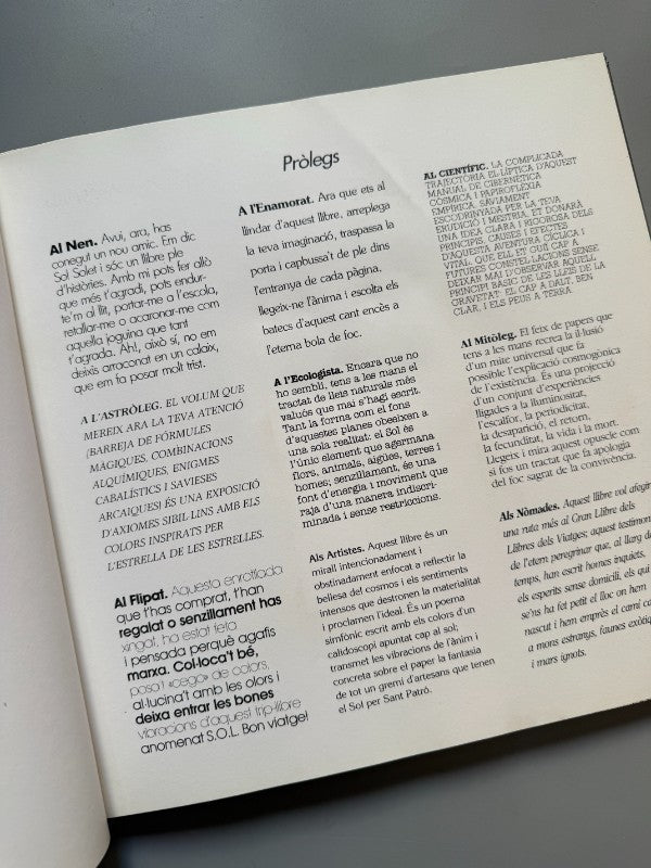 Sol Solet, Comediants (1ª ed.) - Edicions de l'Eixample, 1983