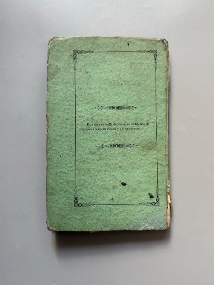 El sistema legal de medidas y pesas, Felix Pagés - Imprenta de Doña Narcisa Grases, 1852