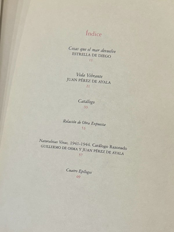 Maruja Mallo. Naturalezas Vivas 1941-1944 + Recortes periódico - 2002