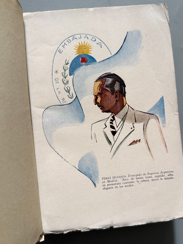 Argentina España 1936-1937, Francisco Casares - Editorial Poblet, 1937