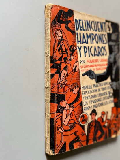 Delincuentes, hampones y pícaros, Manuel Casal Gómez - Ediciones Bistagne, 1933