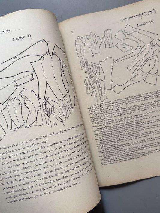 Lecciones sobre la moda, Academia Central de Corte y Confección Martí - abril, 1908