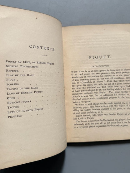 Piquet and rubicon piquet, Berkeley - George Bell & Sons, 1890