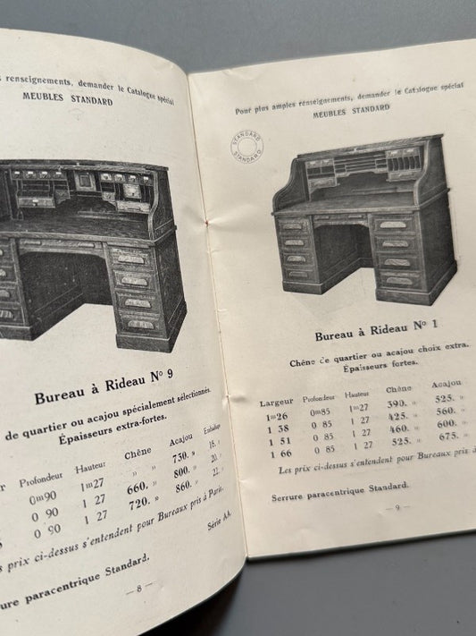 Catálogo de muebles - Meubles de bureau standard