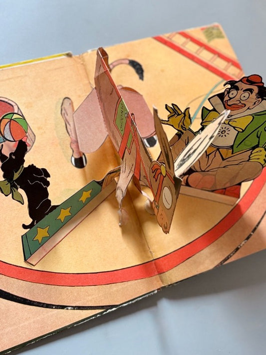 Pinocho, Carlos Collodi. Cuento pop-up - Editorial Molino, 1954