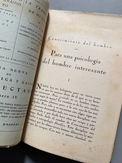 La Metamorfosis, Kafka (1ª ed. en español) - Revista de Occidente nºXXIV y XXV, 1925