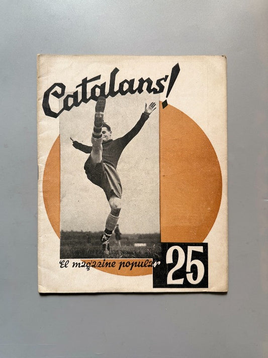 Catalans!, El Magazin Popular nº25. Guerra Civil  - 20 octubre 1938
