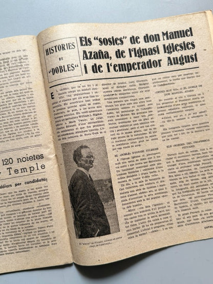 Catalans!, El Magazin Popular nº25. Guerra Civil  - 20 octubre 1938