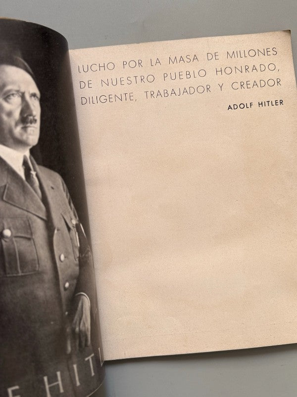 Alemania en sus instituciones sociales. Alemania nazi - Editorial Orbis, 1940