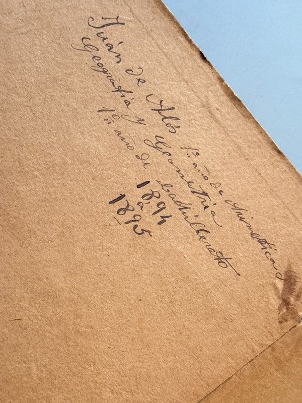 Atlas de Geografía, Juan de la G. Artero - Imprenta de M. Martí y Campaña, 1889