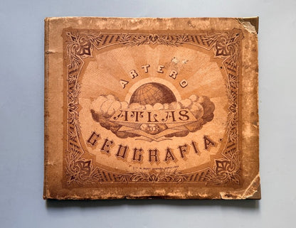 Atlas de Geografía, Juan de la G. Artero - Imprenta de M. Martí y Campaña, 1889