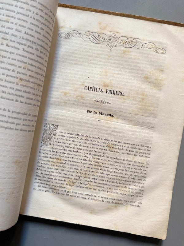 Tratado de monedas, Francisco Paradaltas y Pintó - Imprenta de Tomas Gaspar, 1847