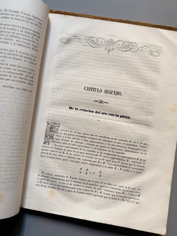 Tratado de monedas, Francisco Paradaltas y Pintó - Imprenta de Tomas Gaspar, 1847