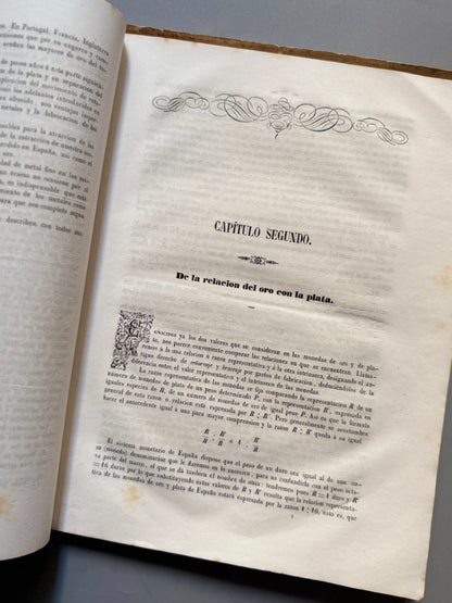Tratado de monedas, Francisco Paradaltas y Pintó - Imprenta de Tomas Gaspar, 1847
