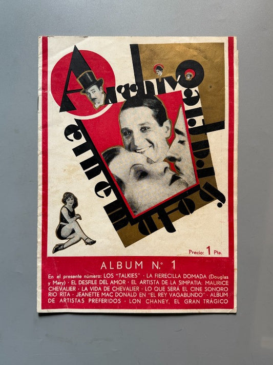 Archivo cinematográfico. Album nº1 - Tecni-Studio, ca. 1930