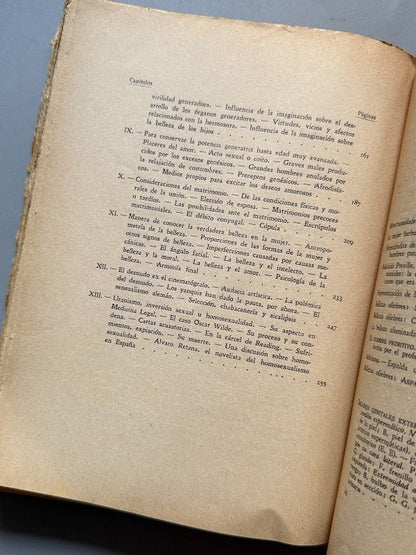 La generación sexual, Doctor Wincklemann - Ediciones Jason, 1931