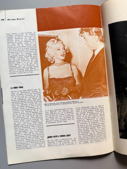 Marilyn Monroe. Figuras del cine y la canción nº14 - Iberico Europea de Ediciones, 1969