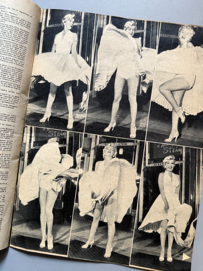 Marilyn Monroe. Revista erótica Frou-Frou, nº16 - 1954