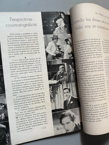 Brisas. Artículo Charles Chaplin, los hermanos Marx. Revista mensual - NºXXIV Abril 1936