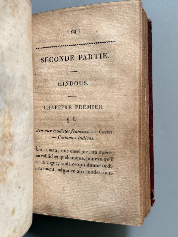 Almanach des modes suivi de l'annuaire des modes. Moda francesa - Rosa Libraire, 1817