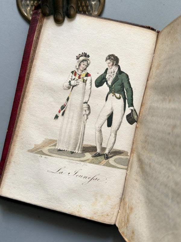 Almanach des modes suivi de l'annuaire des modes. Moda francesa - Rosa Libraire, 1817