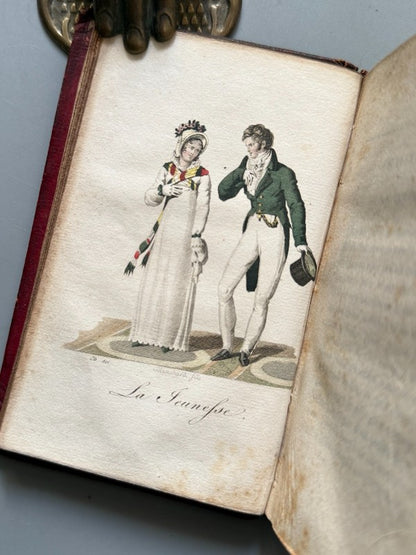 Almanach des modes suivi de l'annuaire des modes. Moda francesa - Rosa Libraire, 1817