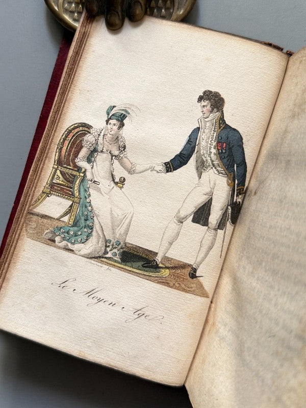 Almanach des modes suivi de l'annuaire des modes. Moda francesa - Rosa Libraire, 1817