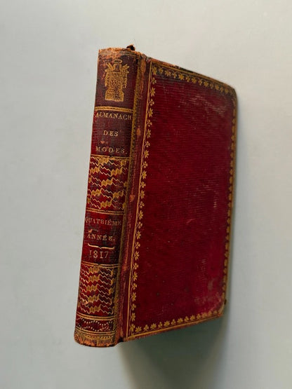 Almanach des modes suivi de l'annuaire des modes. Moda francesa - Rosa Libraire, 1817