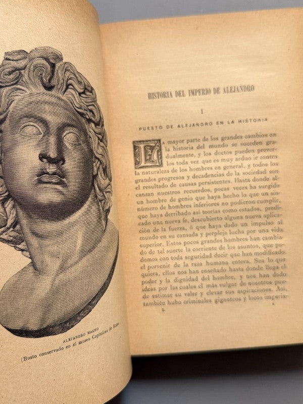 Imperio de Alejandro Magno, Juan P. Mahaffy - Historia de las Naciones. El Progreso Editorial, 1895