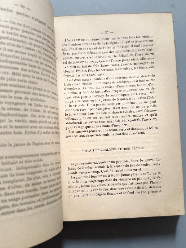 Manuel général de la peinture a l'huile y + Traité de Paysage, F. Goupil - Le Bailly