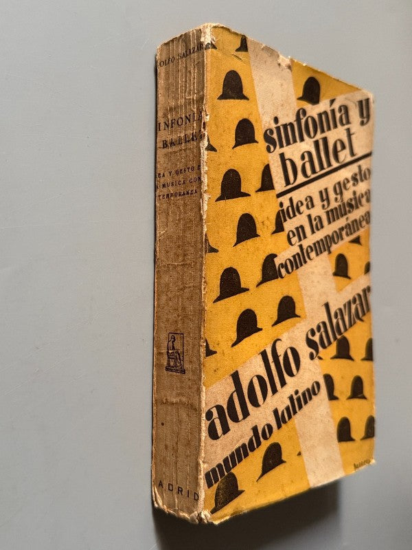 Sinfonía y ballet, Adolfo Salazar - Editorial Mundo Latino, 1929