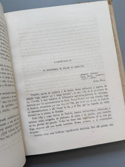 Rosalía de Castro o El dolor de vivir, Victoriano García Martí - Ediciones Aspas, 1944