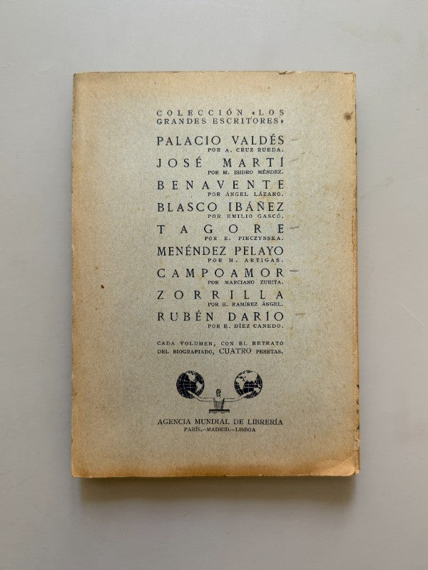Tagore, educador, E. Pieczynska - Agencia Mundial Librería Paris, 1925