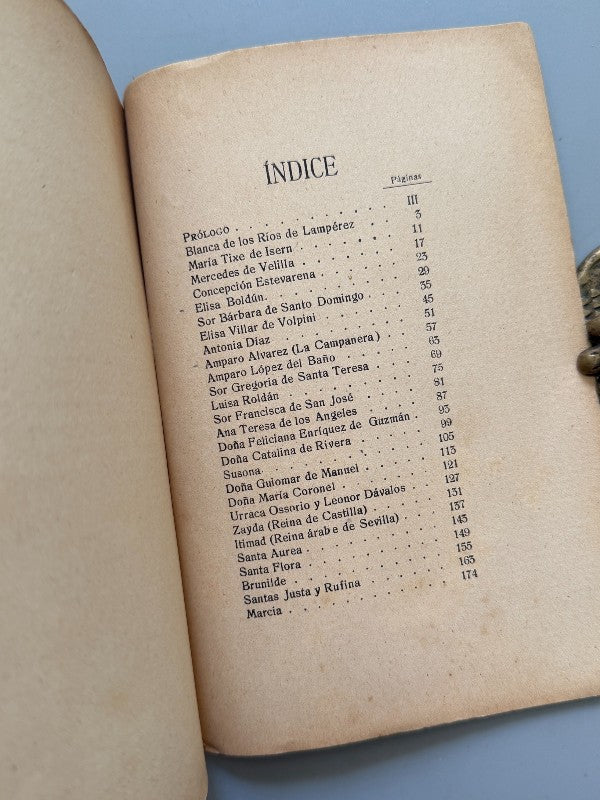 Mujeres célebres sevillanas, Amantina Cobos de Villalobos - Imp. de F. Díaz y Comp., 1917