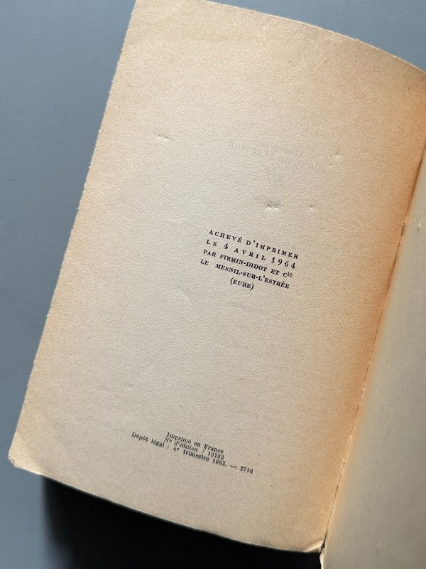 La force des choses, Simone de Beauvoir (1ª ed.) - Gallimard, 1963