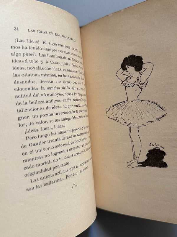 Bailarinas, E. Gómez Carrillo - B. Rodríguez Serra, ca. 1900