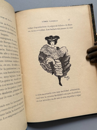 Bailarinas, E. Gómez Carrillo - B. Rodríguez Serra, ca. 1900