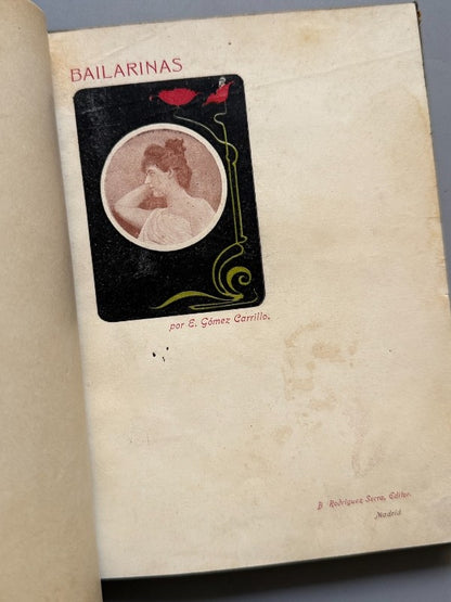 Bailarinas, E. Gómez Carrillo - B. Rodríguez Serra, ca. 1900