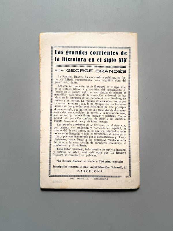 Delito de amor, Regina Opisso (La Novela Ideal nº174) - La Revista Blanca, años 20-30