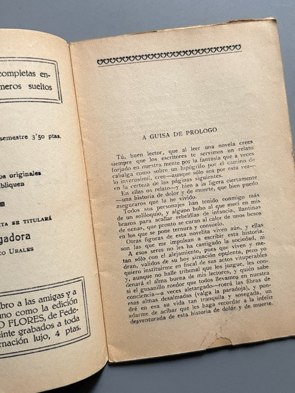 La víctima, Regina Opisso (La Novela Ideal nº146) - La Revista Blanca, años 20-30