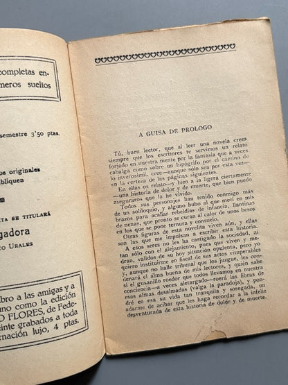 La víctima, Regina Opisso (La Novela Ideal nº146) - La Revista Blanca, años 20-30