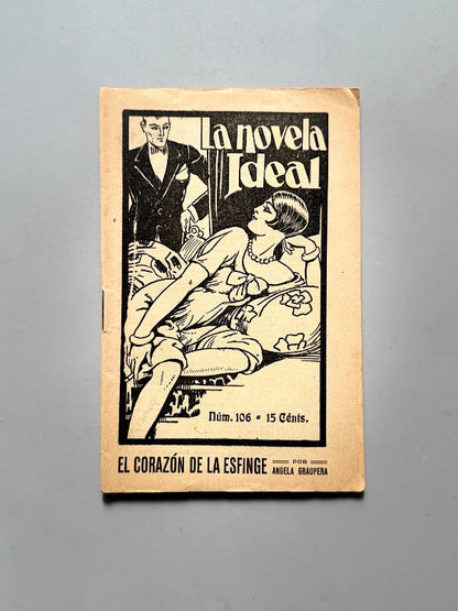El corazón de la esfinge, Ángela Graupera (La Novela Ideal nº106) - La Revista Blanca, años 20-30