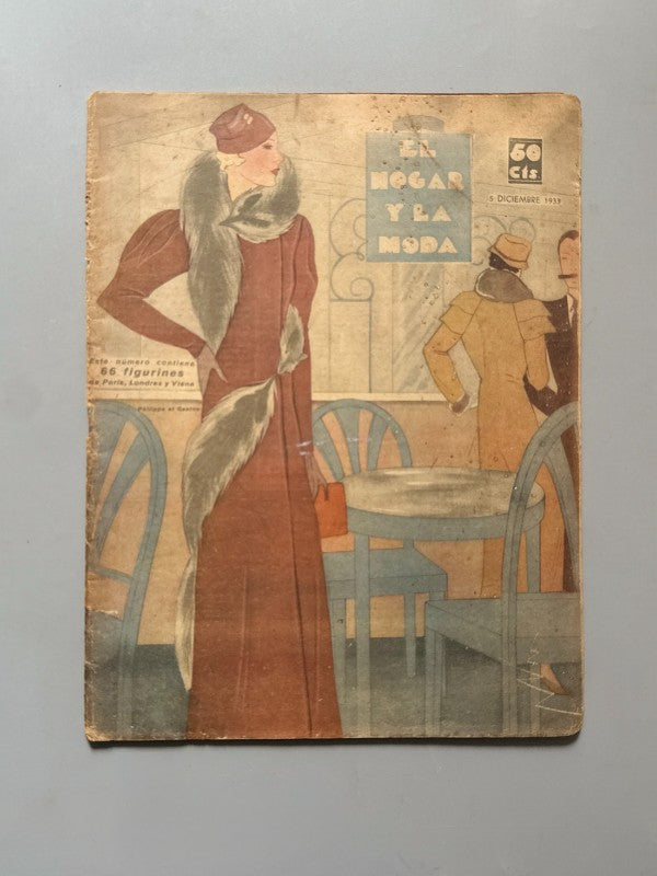 El hogar y la moda, nº979 - 5 de diciembre de 1933