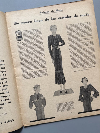 El hogar y la moda, nº979 - 5 de diciembre de 1933