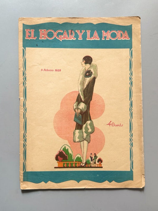 El Hogar y la Moda, nº762 - 5 de febrero de 1928