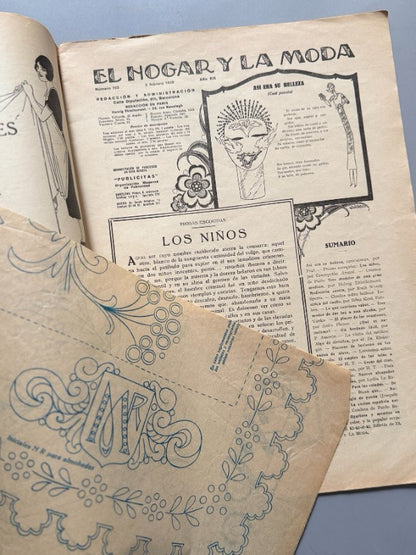 El Hogar y la Moda, nº762 - 5 de febrero de 1928